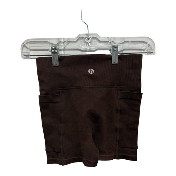 Cotton On Body Athletic Shorts Chocolate Brown Short Biker Shorts XS Workout - Picture 1 of 5